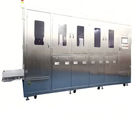 380V 50HZ প্লাস্টিকের বাক্স ওয়াশিং মেশিন জারা প্রতিরোধী স্থিতিশীল